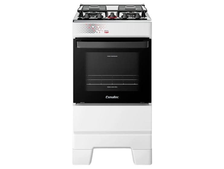 Fogão 4 Bocas Esmaltec Ideal Top T4IAB